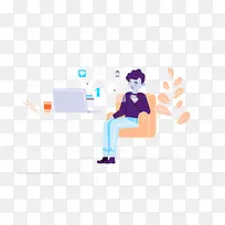 卡通 坐 动画-空若网 卡通 坐 动画-空若网