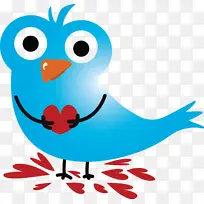 爱鸟 鸟 卡通-空若网 爱鸟 鸟 卡通-空若网