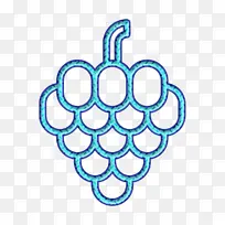 水果和蔬菜图标 葡萄图标 符号-空若网 水果和蔬菜图标 葡萄图标 符号-空若网