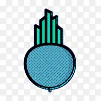 水果和蔬菜图标 甜菜图标 绿松石色-空若网 水果和蔬菜图标 甜菜图标 绿松石色-空若网