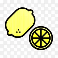 水果和蔬菜图标 柠檬图标 黄色-空若网 水果和蔬菜图标 柠檬图标 黄色-空若网