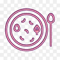 餐厅图标 汤图标 粉色-空若网 餐厅图标 汤图标 粉色-空若网