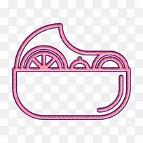 餐厅标志 沙拉标志 粉色-空若网 餐厅标志 沙拉标志 粉色-空若网