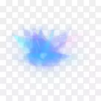 浅蓝色紫罗兰-耀斑透镜-空若网 浅蓝色紫罗兰-耀斑透镜-空若网