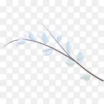 ��ɫ Ҷ�� ��֦-������