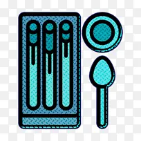 烘焙店图标 绿松石色 浅绿色-空若网 烘焙店图标 绿松石色 浅绿色-空若网