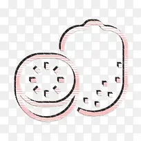 猕猴桃图标 水果和蔬菜图标 水果图标-空若网 猕猴桃图标 水果和蔬菜图标 水果图标-空若网