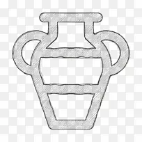 花瓶图标 埃及图标 线条-空若网 花瓶图标 埃及图标 线条-空若网