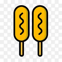 快餐图标 玉米图标 玉米狗图标-空若网 快餐图标 玉米图标 玉米狗图标-空若网