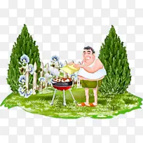 卡通 树 草坪-空若网 卡通 树 草坪-空若网