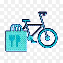 自行车图标 食品配送图标 自行车-空若网 自行车图标 食品配送图标 自行车-空若网