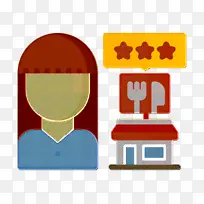 食物递送图标 评论图标-空若网 食物递送图标 评论图标-空若网