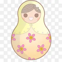 五颜六色的俄罗斯娃娃 水彩画 颜料-空若网 五颜六色的俄罗斯娃娃 水彩画 颜料-空若网