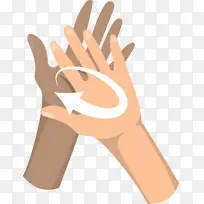 洗手 洗手液 手模型-空若网 洗手 洗手液 手模型-空若网