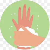 洗手 手模型 绿色-空若网 洗手 手模型 绿色-空若网