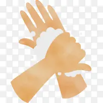 洗手 手卫生 水彩画-空若网 洗手 手卫生 水彩画-空若网