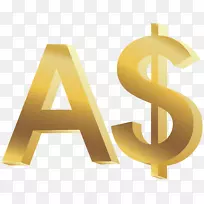 澳元符号货币符号-夹-空若网 澳元符号货币符号-夹-空若网