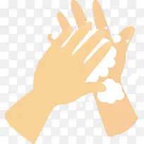 洗手 手卫生 水彩画-空若网 洗手 手卫生 水彩画-空若网