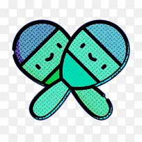 马拉卡斯标志 音乐和多媒体标志 雷鬼标志-空若网 马拉卡斯标志 音乐和多媒体标志 雷鬼标志-空若网