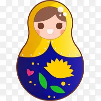 彩色俄罗斯娃娃 水彩画 卡通-空若网 彩色俄罗斯娃娃 水彩画 卡通-空若网