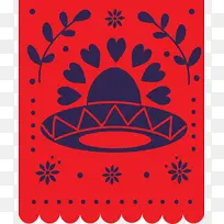 墨西哥彩旗 蜡纸 阿拉米-空若网 墨西哥彩旗 蜡纸 阿拉米-空若网