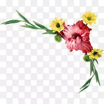 水彩画花卉水彩画-空若网 水彩画花卉水彩画-空若网