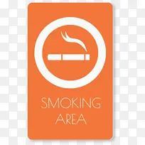 烟区标志 标志 线条-空若网 烟区标志 标志 线条-空若网