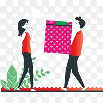 生日礼物 卡通 行为-空若网 生日礼物 卡通 行为-空若网