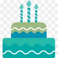生日蛋糕 标志 线条-空若网 生日蛋糕 标志 线条-空若网