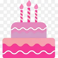 生日蛋糕 水彩 油漆-空若网 生日蛋糕 水彩 油漆-空若网