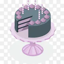 生日蛋糕 水彩 油漆-空若网 生日蛋糕 水彩 油漆-空若网