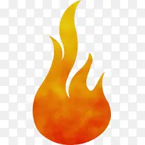 火 火焰 水彩-空若网 火 火焰 水彩-空若网