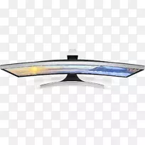 电脑显示器电视机三星智能电视曲屏床顶视图-空若网 电脑显示器电视机三星智能电视曲屏床顶视图-空若网