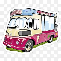 面包车卡通车冰淇淋面包车卡车标志小巴-空若网 面包车卡通车冰淇淋面包车卡车标志小巴-空若网