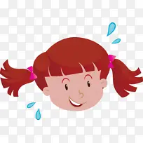 ���ֵĺ��ӿ��ֵĺ��Ӷ�ͷ�����촽Ƥ��-������