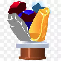 宝石水晶剪贴画-双子座-空若网 宝石水晶剪贴画-双子座-空若网