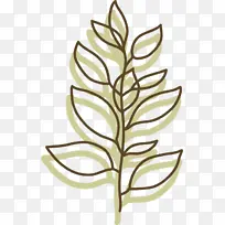 ��֦ ��ͨ Ҷ��-������