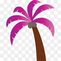 棕榈树 海滩 卡通树-空若网 棕榈树 海滩 卡通树-空若网