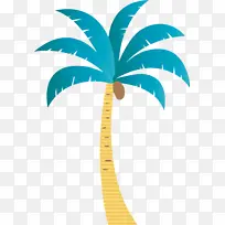 棕榈树 海滩 卡通树-空若网 棕榈树 海滩 卡通树-空若网