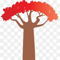 卡通树 抽象树 花-空若网 卡通树 抽象树 花-空若网