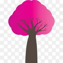 卡通树 抽象树 花瓣-空若网 卡通树 抽象树 花瓣-空若网