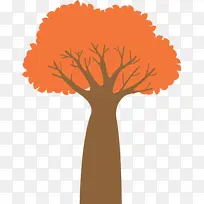 卡通树 抽象树 植物茎-空若网 卡通树 抽象树 植物茎-空若网