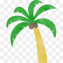 棕榈树 海滩 卡通树-空若网 棕榈树 海滩 卡通树-空若网