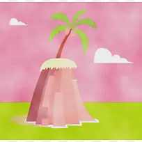 棕榈树 海滩 卡通树-空若网 棕榈树 海滩 卡通树-空若网