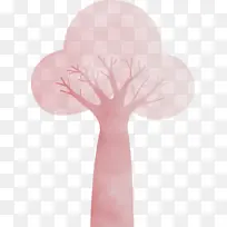 卡通树 抽象树 水彩画-空若网 卡通树 抽象树 水彩画-空若网