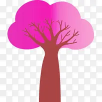 卡通树 抽象树 水彩-空若网 卡通树 抽象树 水彩-空若网