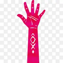 手 手指 水彩-空若网 手 手指 水彩-空若网