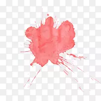 红色水彩画-空若网 红色水彩画-空若网