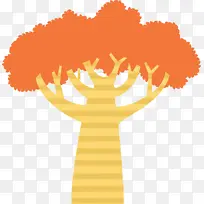 抽象树 卡通树 米-空若网 抽象树 卡通树 米-空若网