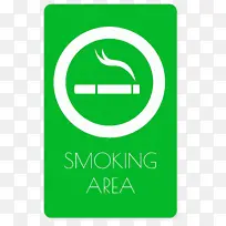 烟雾区标志 标志 海报-空若网 烟雾区标志 标志 海报-空若网